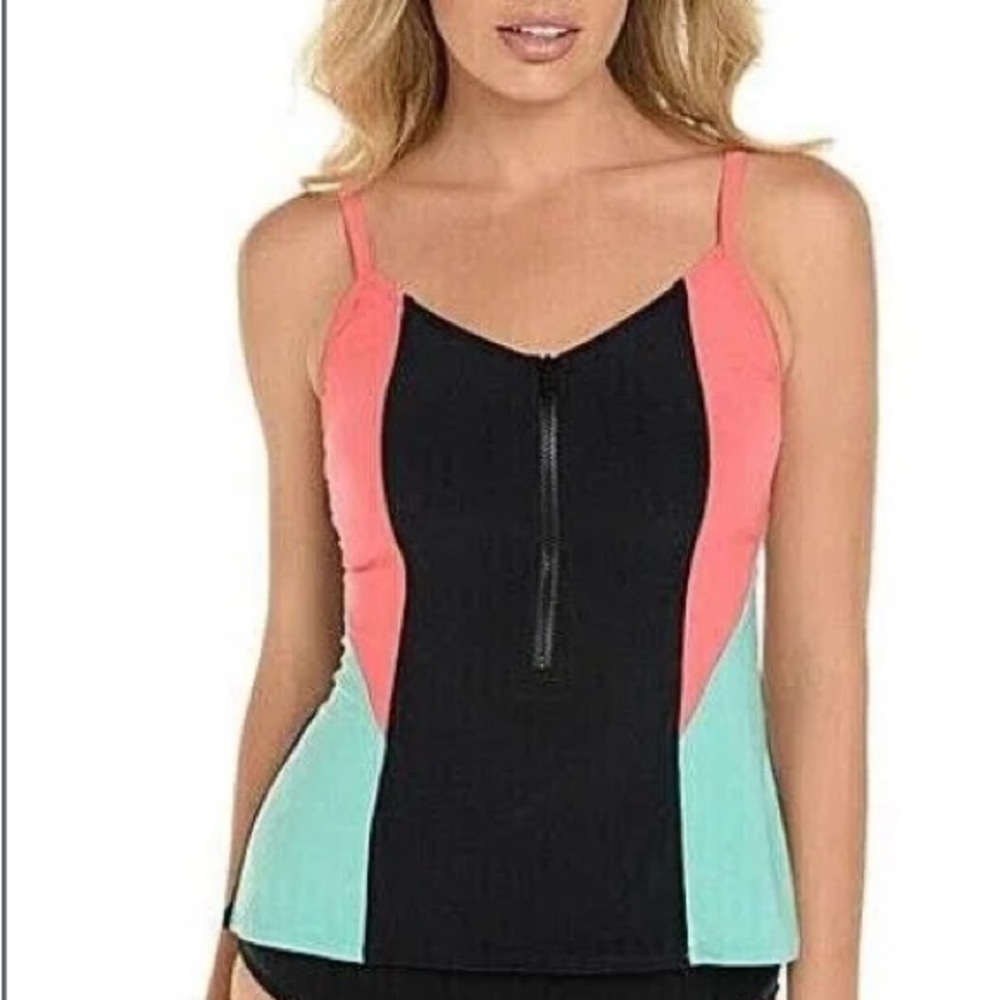 Magicsuit swim top / rash guard, size 12